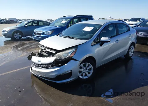 2016 Kia Rio Lx из США, поврежденный, VIN KNADM4A3XG6698868